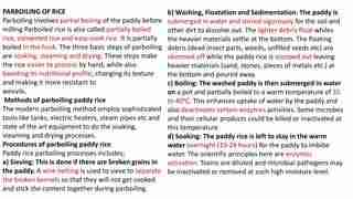 Unveiling the Magic of Parboiled Rice: Inside a Processing Plant 1 Heading 1: A Closer Look at the Parboiling Process: From Soaking to Steam-Rolling