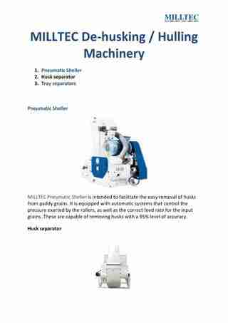 The Revolution of Rice: The Industrial Rice Milling Machine 2 The Impact of Industrial Rice Milling Machines on Society