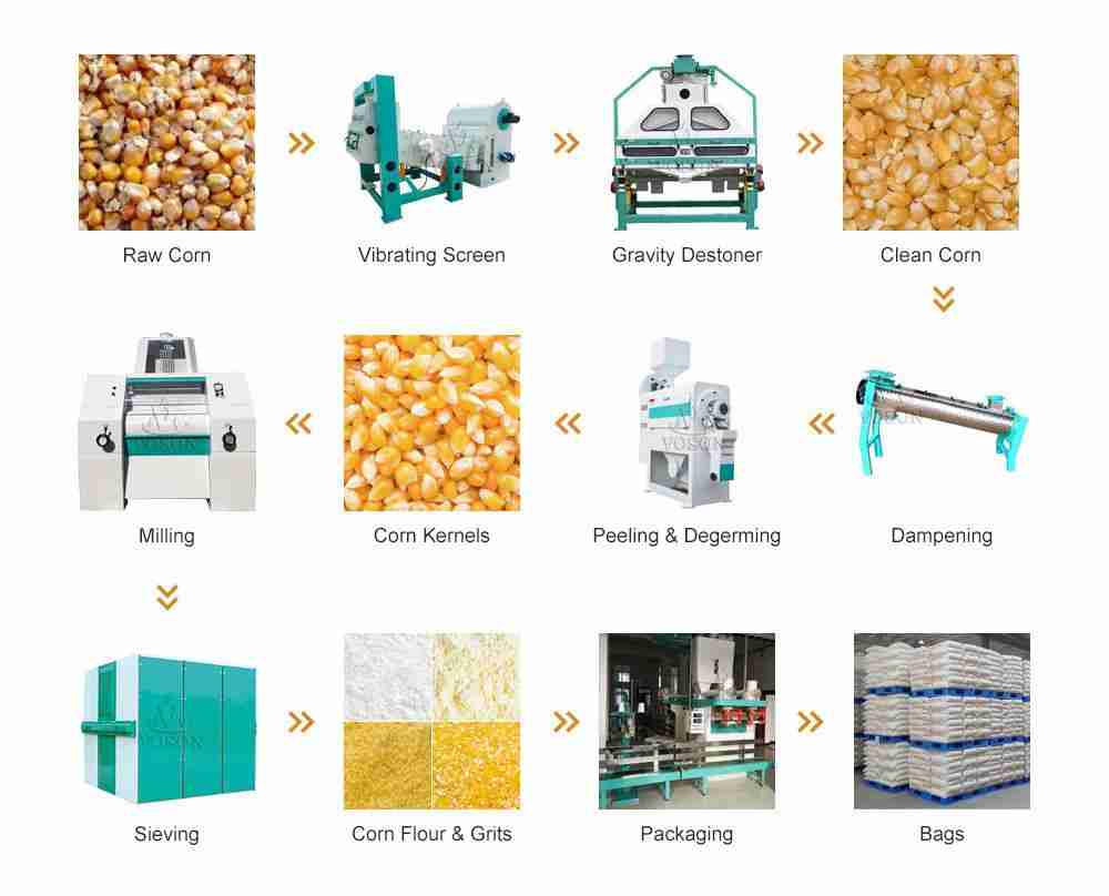 A Journey Through Maize Milling: From Kernel to Flour 3 - Key Steps in the Maize Milling Process