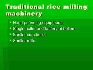 The Art of Rice Processing: Efficient Machines for Quality Grains 2 Innovative Technologies Transforming Rice Milling Industry